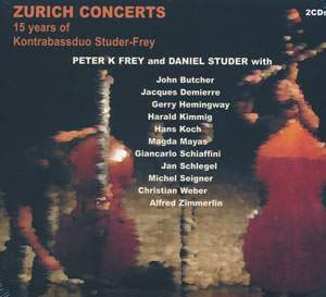 Zurich Concerts - 15 Years of Kontrabassduo (2cd)