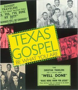 Texas Gospel - Be What You Are,vol. 2 1953-1954