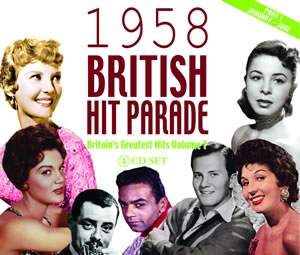 British Hit Parade 1958 Part 1 (4cd)