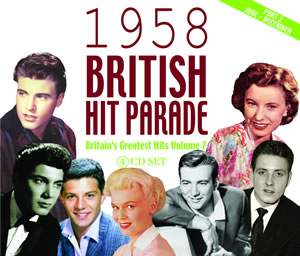 British Hit Parade 1958 Part 2 (4cd)