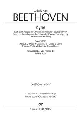 Beethoven: Kyrie based on the Adagio of the "Moonlight Sonata"