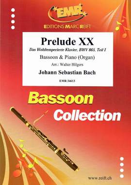 Bach, Johann Sebastian: Prelude No 20 in F min from "The  Well-Tempered Clavier" Book 1