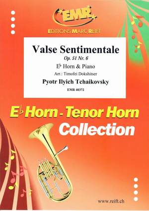 Tchaikovsky, Piotr: Valse Sentimentale op 51/6 from "6 Piano  Pieces"