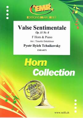 Tchaikovsky, Piotr: Valse Sentimentale op 51/6 from "6 Piano  Pieces"