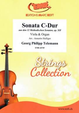 Telemann, Georg Philipp: Sonata in C maj from "12 Methodical  Sonatas" op 12