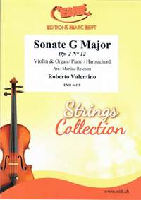 Valentino, Roberto: Sonata in G maj op 2/12