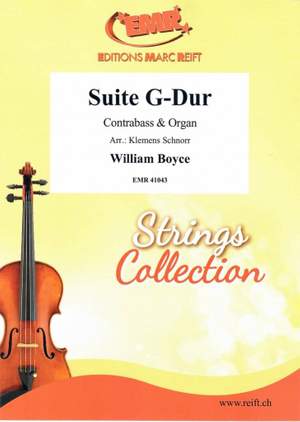 Boyce, William: Suite in G maj