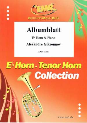 Glazounov, Alexander: Album Leaf (1899)