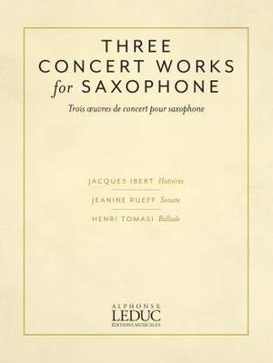 Three Concert Works For Saxophone