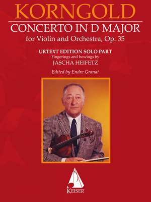 Erich Wolfgang Korngold: Violin Concerto in D Major, Op. 35