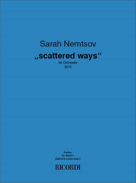 Sarah Nemtsov: Scattered ways