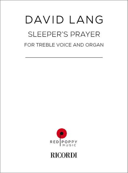David Lang: Sleeper's Prayer