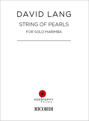 David Lang: String Of Pearls