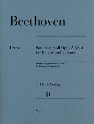 Beethoven: Sonata in g minor op. 5/2