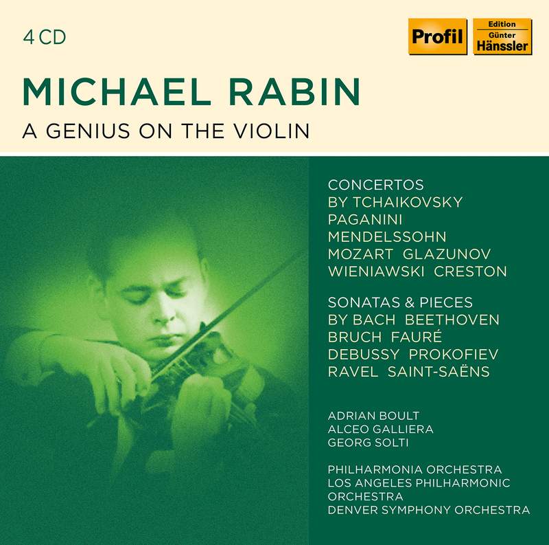 Michael Rabin: The Unpublished Recordings 1947-71