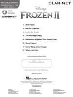 Frozen II - Instrumental Play-Along Clarinet Product Image