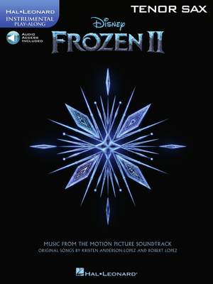 Frozen II - Instrumental Play-Along Tenor Sax