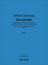 Gérard Zinsstag: Discolorato
