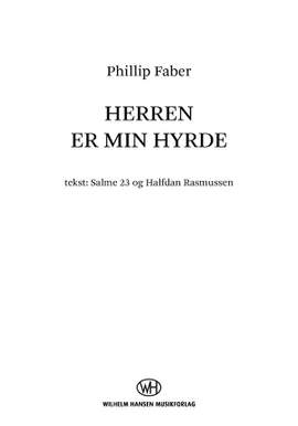 Phillip Faber: Herren Er Min Hyrde