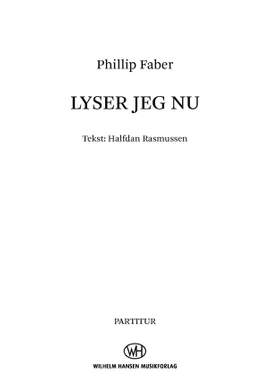 Phillip Faber: Lyser Jeg Nu