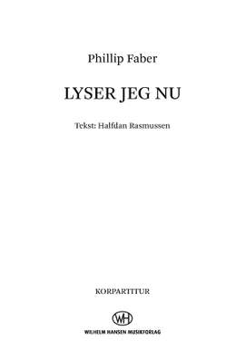 Phillip Faber: Lyser Jeg Nu