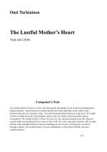 Outi Tarkiainen: The Lustful Mother's Heart Product Image
