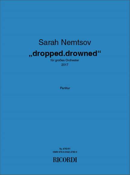 Sarah Nemtsov: Dropped.Drowned