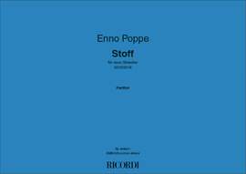 Enno Poppe: Stoff