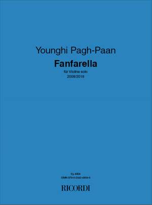 Younghi Pagh-Paan: Fanfarella