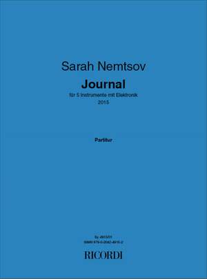 Sarah Nemtsov: Journal