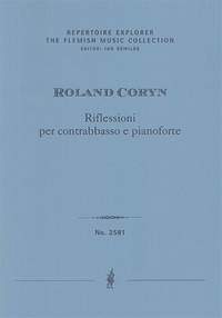 Coryn, Roland: Riflessioni per contrabasso e pianoforte