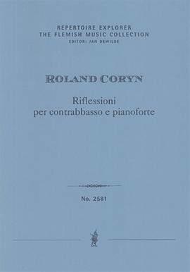 Coryn, Roland: Riflessioni per contrabasso e pianoforte
