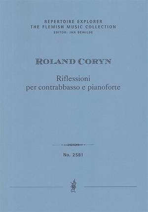 Coryn, Roland: Riflessioni per contrabasso e pianoforte