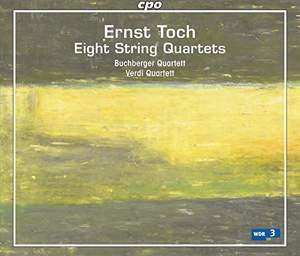 Toch: Eight String Quartets