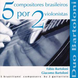 5 compositores brasileiros por 2 violonistas