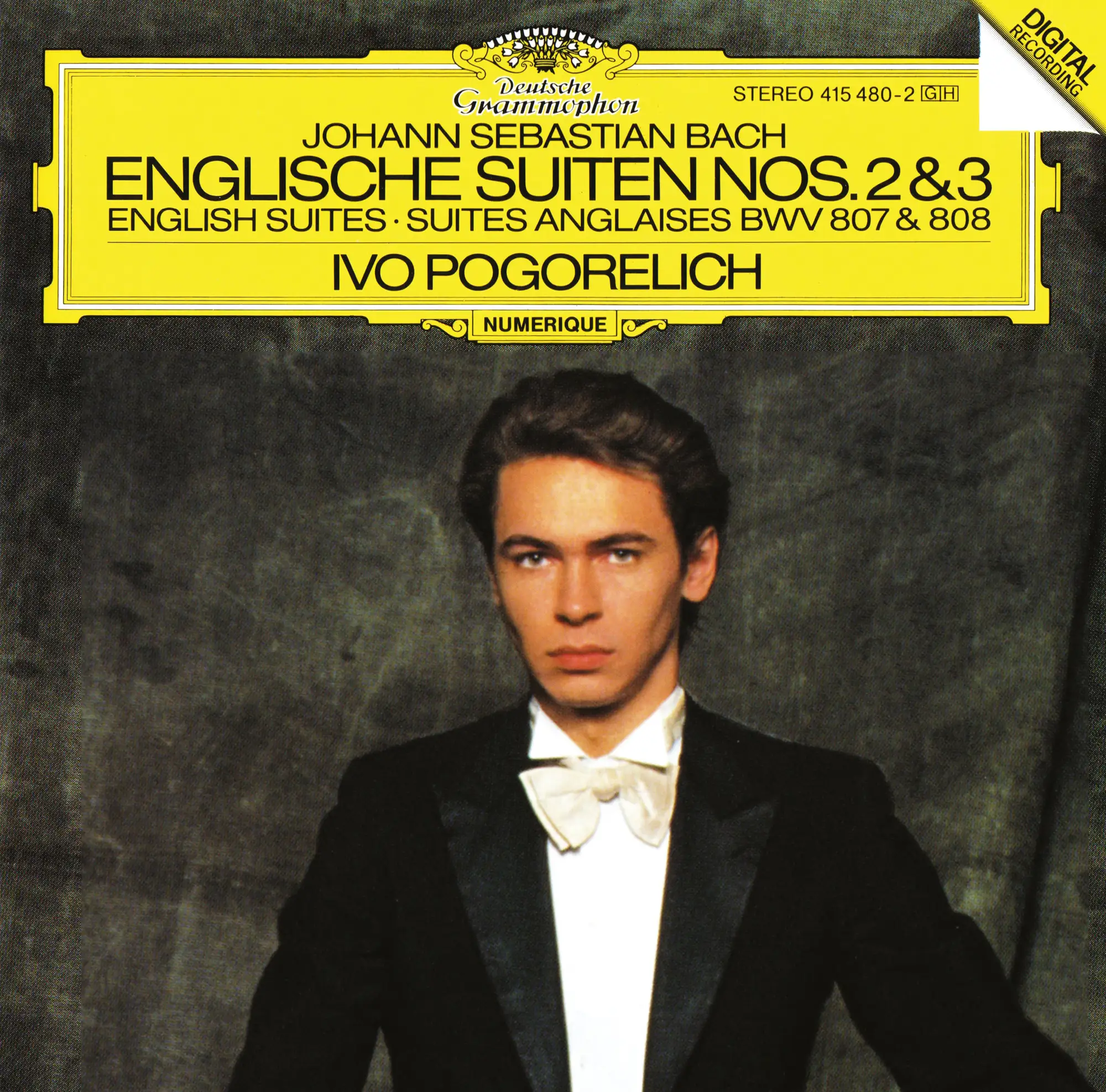 J.S. Bach: English Suites 1〜3番PWM JS Bach: English Suites