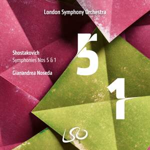 Shostakovich: Symphonies Nos. 5 & 1 Product Image