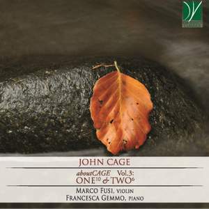 John Cage: aboutCAGE Vol.3, ONE10 & TWO6