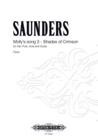 Saunders, Rebecca: Molly's Song 3 - Shades of Crimson
