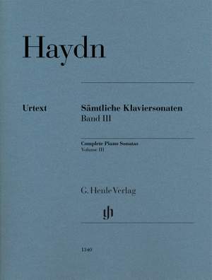 Haydn: Complete Piano Sonatas Volume III