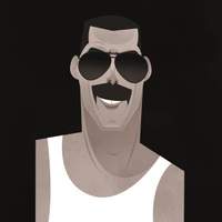 Pop Art Icons Freddie Mercury Card