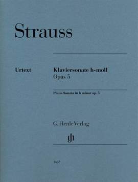 Strauss, R: Klaviersonate h-moll op. 5