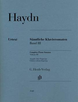 Haydn: Complete Piano Sonatas Volume III