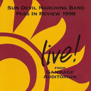 Sun Devil Marching Band Pass In Review 1998