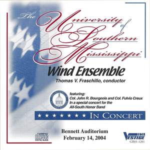 The University of Southern Mississippi Wind Ensemble Feb. 14, 2004