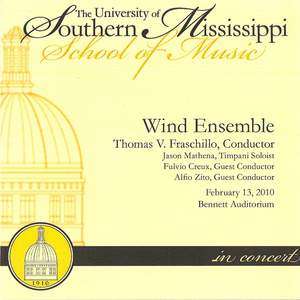 The University of Southern Mississippi Wind Ensemble February 13, 2010