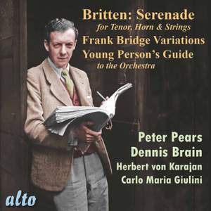 Britten: Serenade, Frank Bridge Variations & Young Person's Guide to the Orchestra