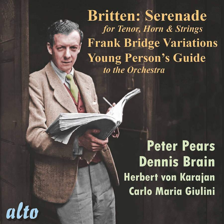 Britten Serenade Frank Bridge Variations Young Person S Guide To The Orchestra Alto Alc1413 Cd Presto Music