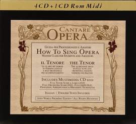 How To Sing Opera - Master Class For Students and Amateurs - the Tenor (5cd)