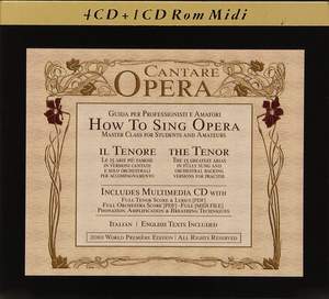 How To Sing Opera - Master Class For Students and Amateurs - the Tenor (5cd)